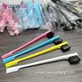 High quality private label eyebrow eyelash hair edge control brush